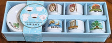Load image into Gallery viewer, Lebanon &amp; Byblos Ceramic Coffee Set
