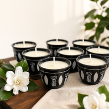 Load image into Gallery viewer, Gardenia Scented Shaffe Candle
