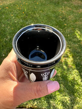 Load image into Gallery viewer, Black &amp; White Shaffe Cups
