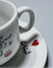 Load image into Gallery viewer, Arab Singers and Songs Coffee Cup Set
