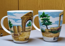 Load image into Gallery viewer, Lebanon Hand Painted Mugs
