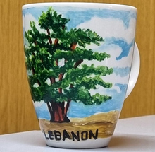 Load image into Gallery viewer, Lebanon Hand Painted Mugs
