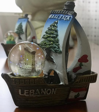 Load image into Gallery viewer, Phoenician Ship Water Globes
