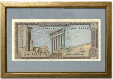 Load image into Gallery viewer, Frames Lebanese Currency Banknotes
