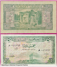 Load image into Gallery viewer, Lebanese Paper Banknotes Dating Back to 1942
