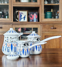 Load image into Gallery viewer, Set of 3 Coffee Kettles with Lids
