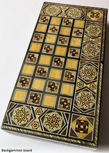 Load image into Gallery viewer, Wooden Backgammon Game

