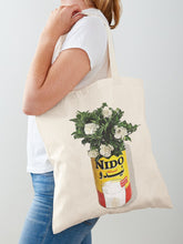 Load image into Gallery viewer, Gardenia Pot Plant Tote Bag
