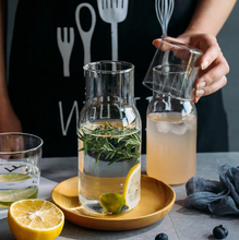 Load image into Gallery viewer, Bedside Hot/Cold Carafe Glass Set
