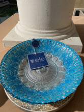 Load image into Gallery viewer, Set of 2 Turkish 100% Genuine Silver Glass Plates
