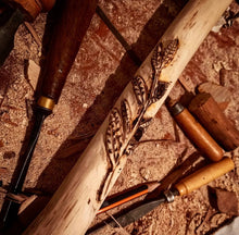 Load image into Gallery viewer, Handmade Oak Hiking Stick/Cane
