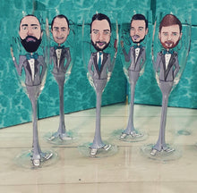 Load image into Gallery viewer, Custom Champagne Glasses
