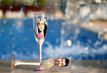 Load image into Gallery viewer, Custom Champagne Glasses
