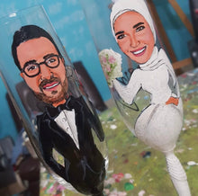 Load image into Gallery viewer, Custom Champagne Glasses

