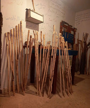 Load image into Gallery viewer, Handmade Oak Hiking Stick/Cane
