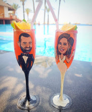 Load image into Gallery viewer, Custom Champagne Glasses
