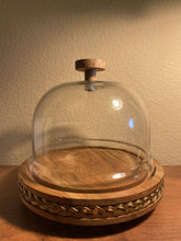 Load image into Gallery viewer, Small Cheese Dome with Glass Cover

