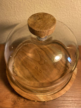 Load image into Gallery viewer, Small Cheese Dome with Glass Cover
