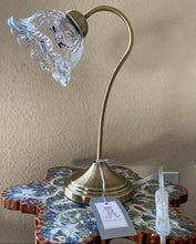 Load image into Gallery viewer, Set of 2 Handcrafted Glass Table Lamps
