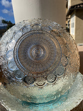 Load image into Gallery viewer, Set of 2 Turkish 100% Genuine Silver Glass Plates
